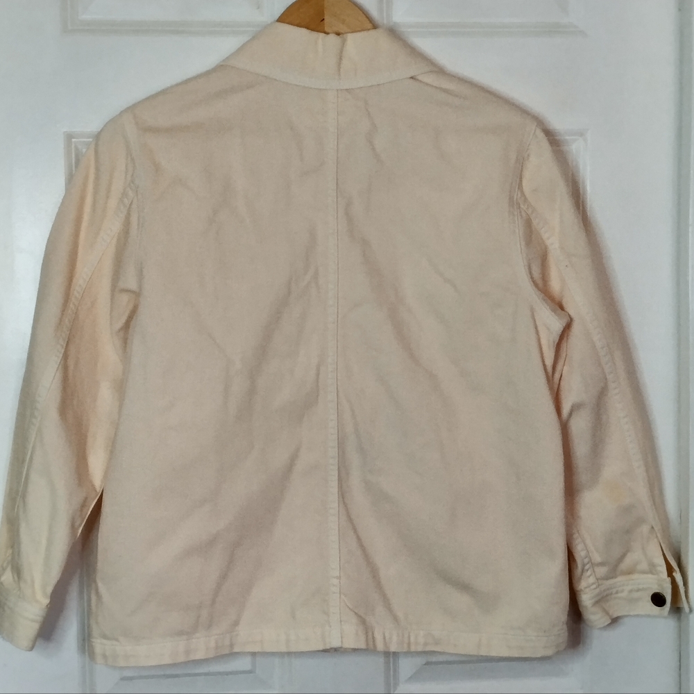 The GREAT. The Shrunken Barn Cream Jacket Size 2 - Picture 7 of 16